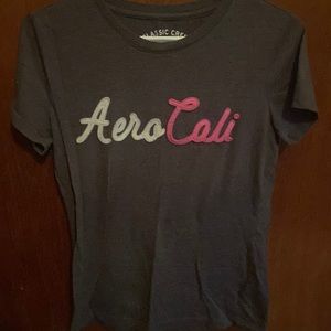 Women’s/Jr’s Large Aeropostale t-shirt charcoal gray